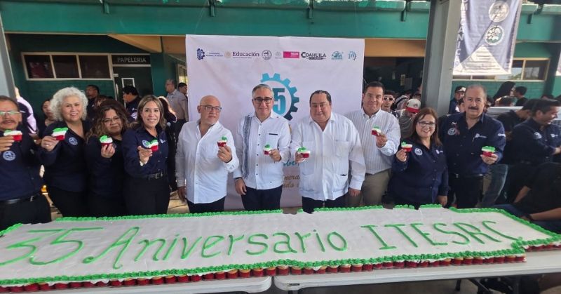CELEBRAMOS CON ORGULLO EL 35.º ANIVERSARIO DEL TECNM REGIÓN CARBONÍFERA