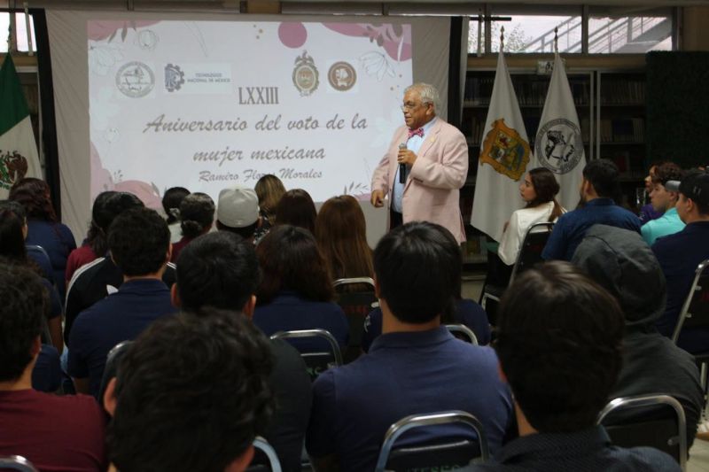 SE LLEVÓ A CABO LA CONFERENCIA "ANIVERSARIO DEL VOTO DE LAS MUJERES EN MÉXICO"