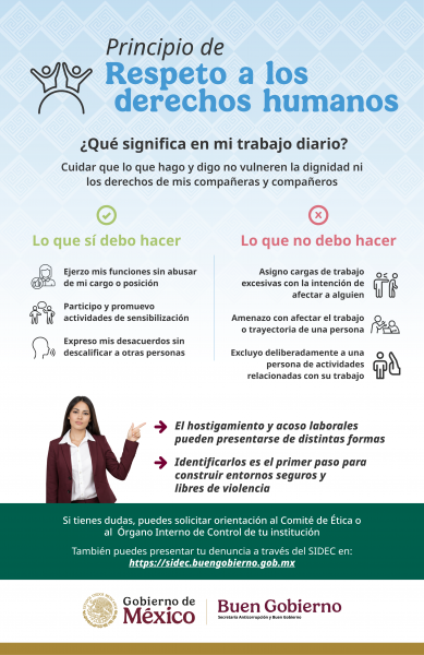 PRINCIPIO DE RESPETO A LOS DERECHOS HUMANOS